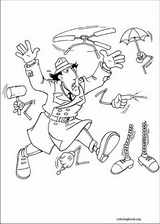 Inspector Gadget coloring page (006)