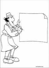 Inspector Gadget coloring page (007)