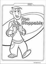 Kim Possible coloring page (004)