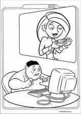 Kim Possible coloring page (006)