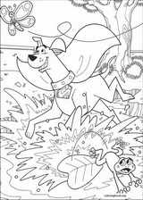 Krypto coloring page (003)