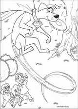 Krypto coloring page (005)