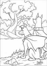 Krypto coloring page (015)