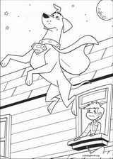 Krypto coloring page (022)