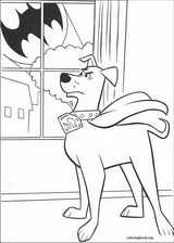 Krypto coloring page (028)