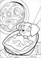 Krypto coloring page (044)