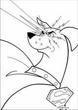 Krypto coloring page (054)