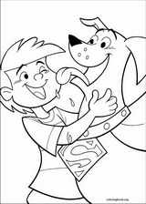 Krypto coloring page (058)