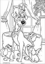 Lady And The Tramp coloring page (004)