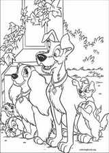 Lady And The Tramp coloring page (005)