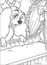 Lady And The Tramp coloring page (008)