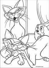 Lady And The Tramp coloring page (010)