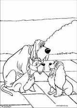 Lady And The Tramp coloring page (015)