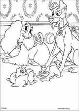 Lady And The Tramp coloring page (022)