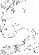 Little Polar Bear coloring page (020)