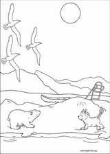 Little Polar Bear coloring page (043)