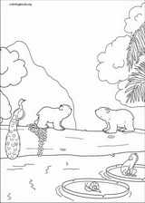 Little Polar Bear coloring page (052)