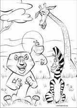 Madagascar 2 coloring page (007)