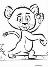 Madagascar 2 coloring page (014)