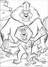 Madagascar 2 coloring page (025)