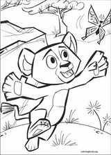 Madagascar 2 coloring page (027)