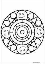 Mandalas coloring page (005)