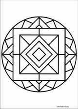 Mandalas coloring page (010)