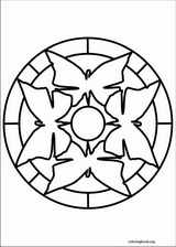 Mandalas coloring page (022)