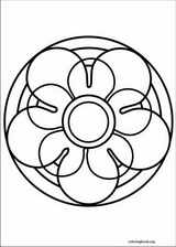 Mandalas coloring page (027)