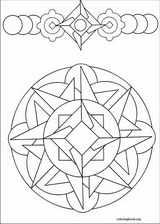 Mandalas coloring page (034)