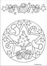 Mandalas coloring page (036)