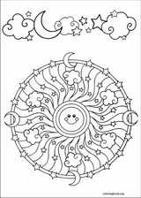 Mandalas coloring page (037)