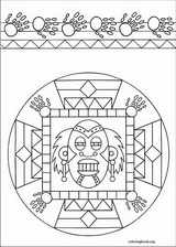 Mandalas coloring page (042)