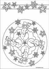 Mandalas coloring page (043)