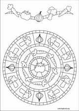 Mandalas coloring page (047)