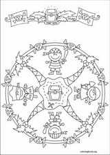 Mandalas coloring page (050)