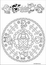 Mandalas coloring page (051)