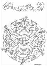 Mandalas coloring page (052)