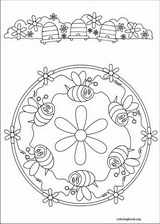 Mandalas coloring page (056)