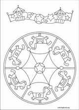 Mandalas coloring page (057)