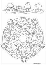 Mandalas coloring page (058)