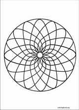 Mandalas coloring page (064)