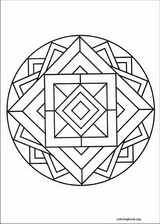 Mandalas coloring page (065)