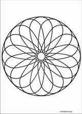 Mandalas coloring page (066)