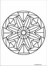 Mandalas coloring page (067)