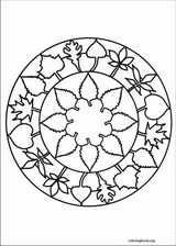 Mandalas coloring page (069)