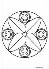 Mandalas coloring page (070)