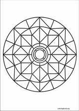 Mandalas coloring page (071)