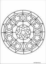 Mandalas coloring page (073)