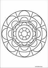 Mandalas coloring page (074)